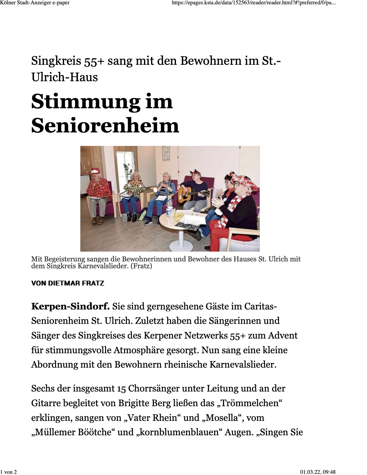 Kolner Stadt Anzeiger e paper