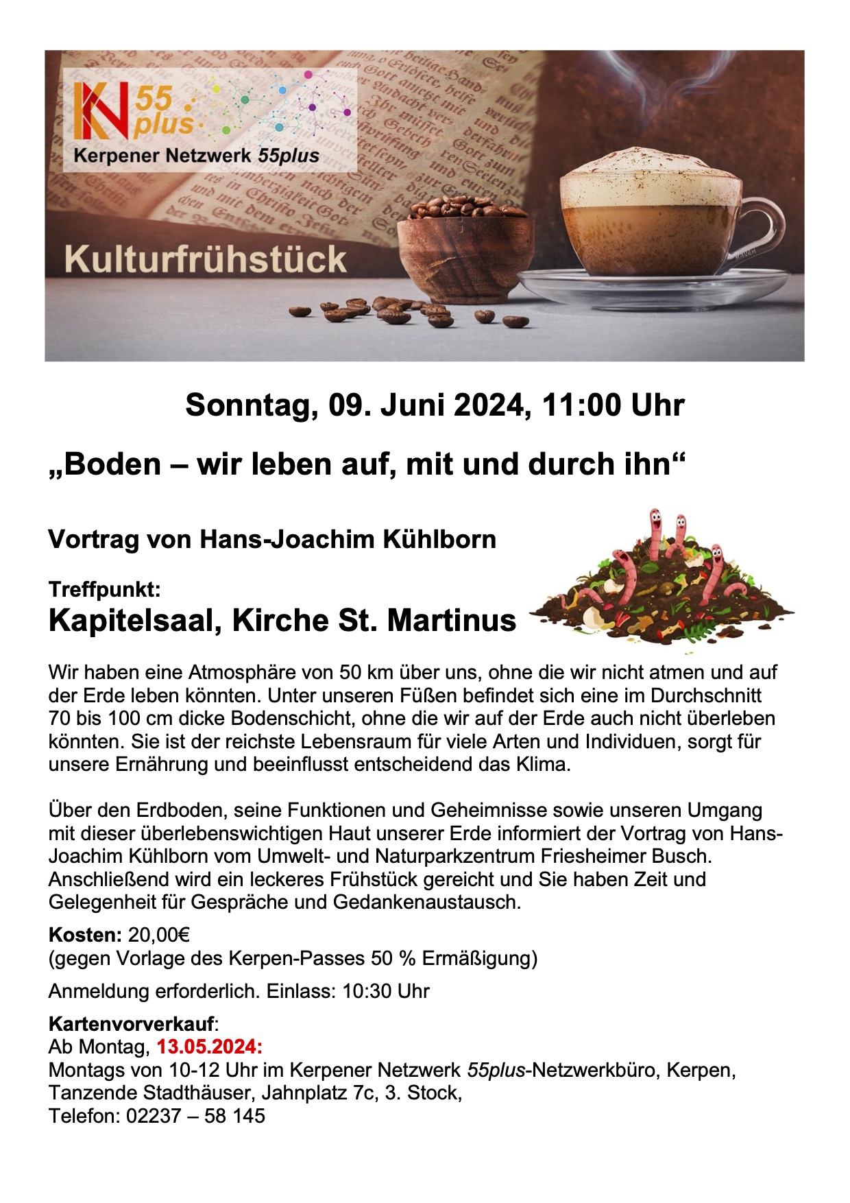 Plakat Kuhlborn Kompost 9.6.24