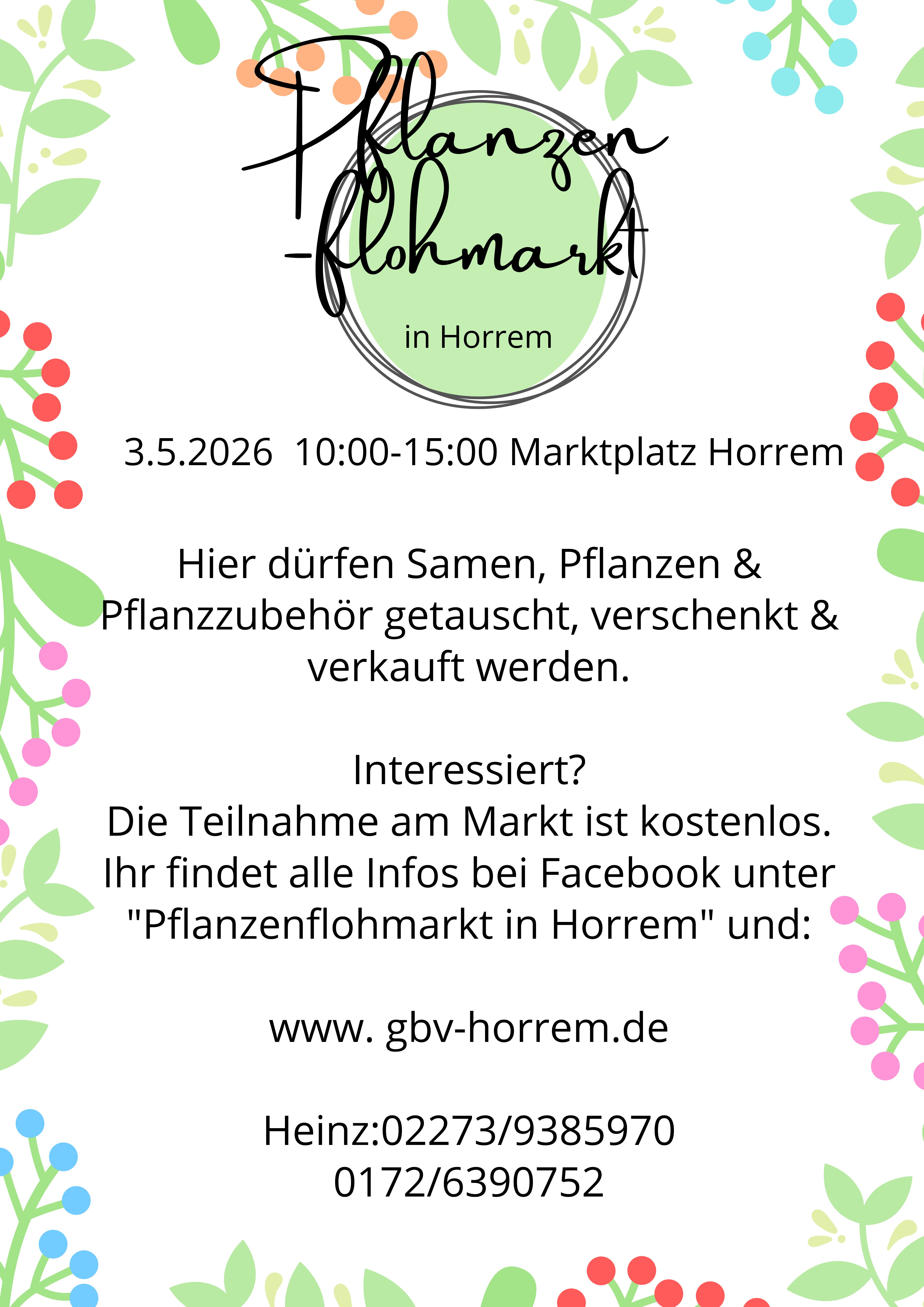 20260517 Pflanzenflohmarkt Horrem
